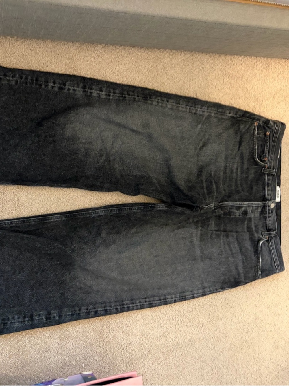 Agolde low slung baggy jeans